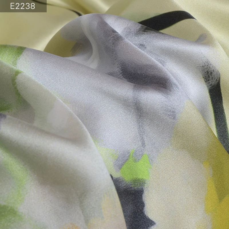 HYSK italian online 6A Top Washable Real Silk Fabric Raw Smooth Soft Elegant Mulberry 100% Natural Pure Silk Fabric for cloth