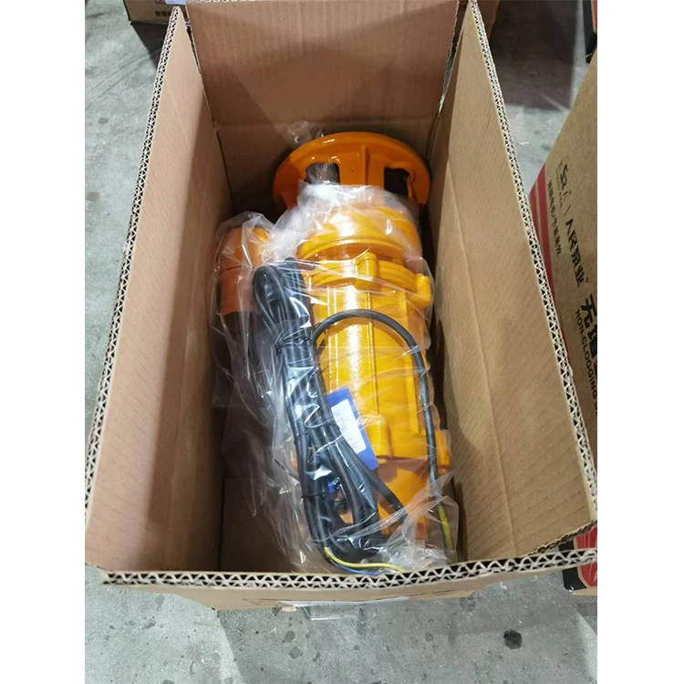WQD farm sewage submersible pump cast iron housing water pump