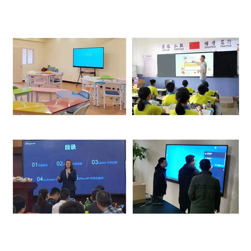 100inch Supplies School Office Whiteboard Interactive Smart Board Touch Screen Digital Boards Black Android White LED Anti Glass