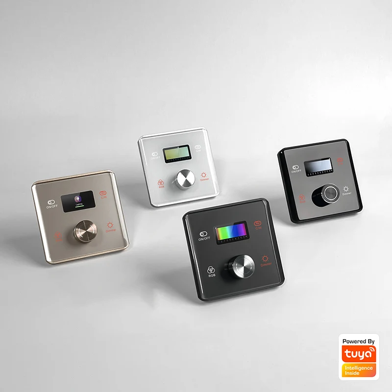 Lifelibero Diy Atmosphere ZigBee Tuya Smart Home Devices Knob RGBCW Dimmer Switch For Home Decor