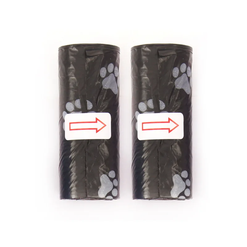 Clean Dog Litter Bag Pet Print Footprints Pet Litter Bag Scented Premium Dog Poop Bags