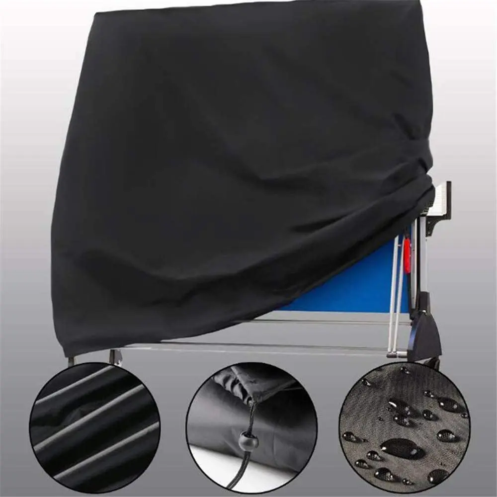 Новинка наружный водонепроницаемый легкий 210D полиэстер серебряное покрытие складной чехол для настольного тенниса