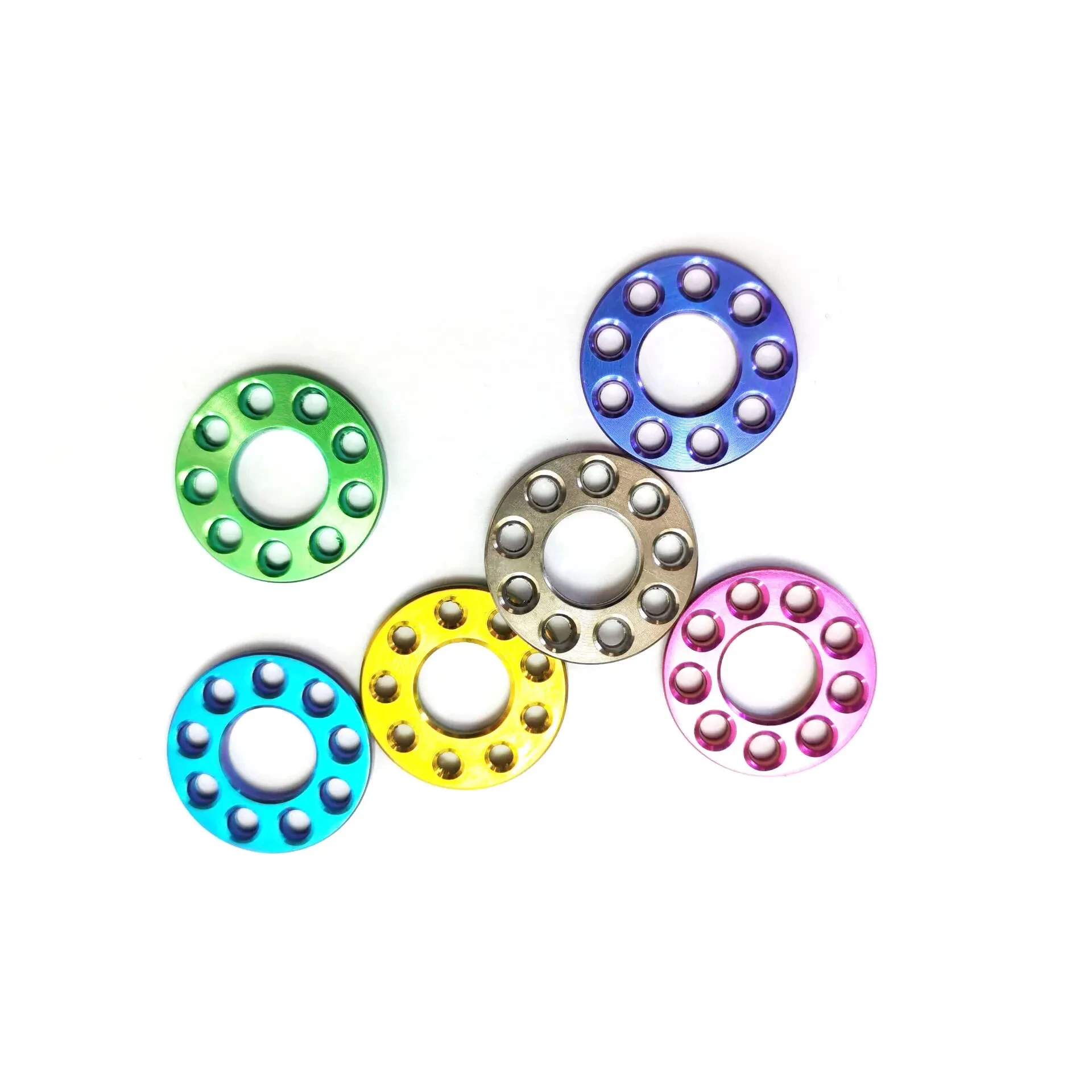 BST-TI M8 titanium hole drilled washer Factory Wholesale DIN6926  GR5 Titanium Flat washer