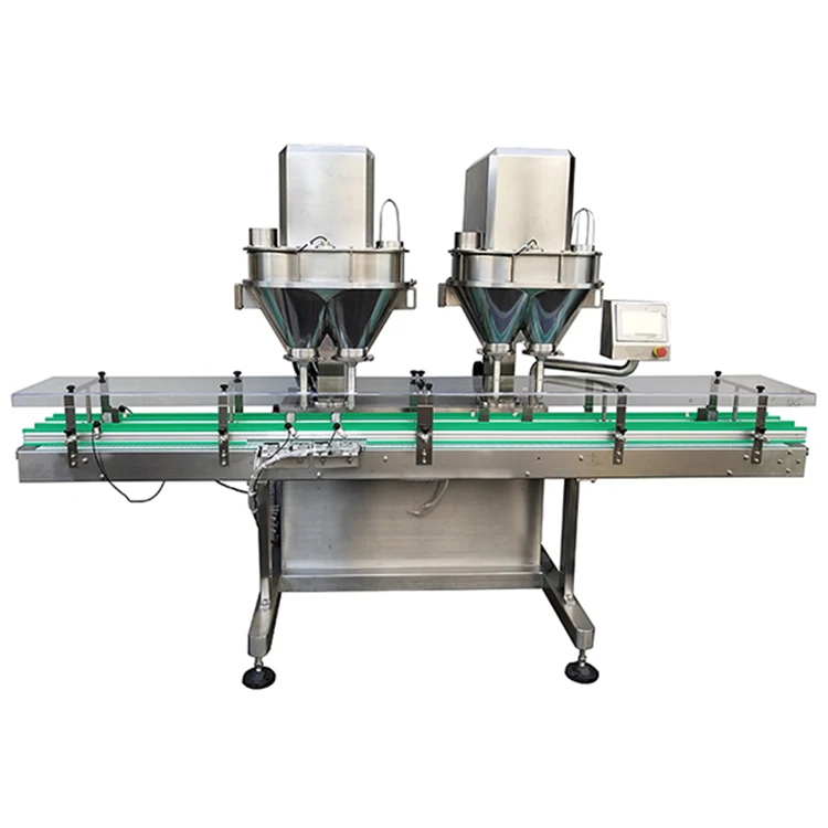 BODI powder filler powder particle multihead powder filling machine fertilizers with vacuum