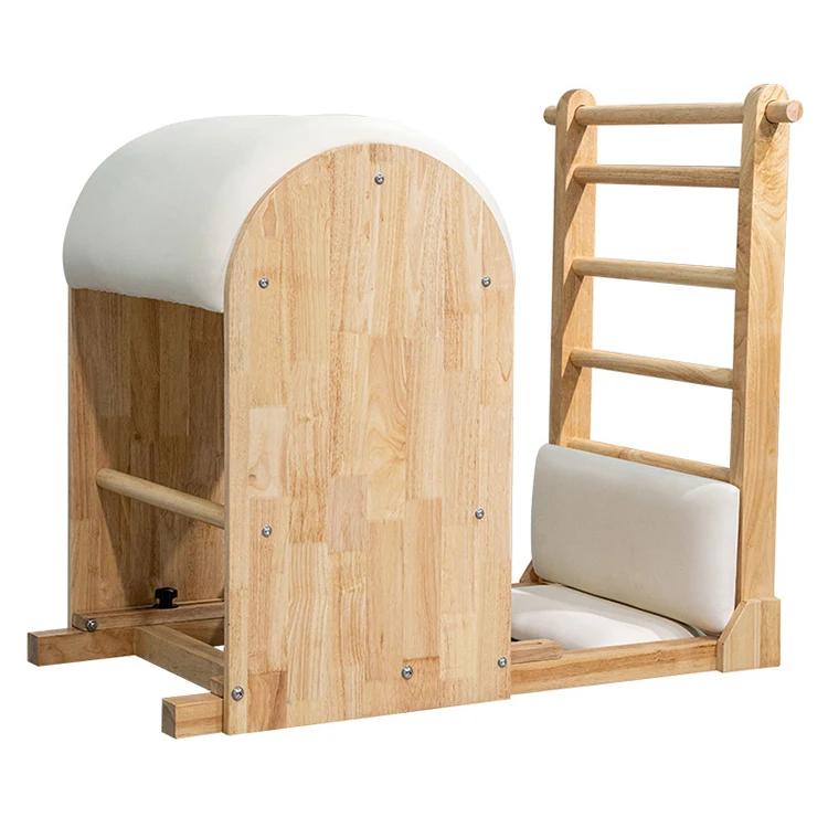 
Professional Yoga Pilates Oak ladder barrel trainer equipment 