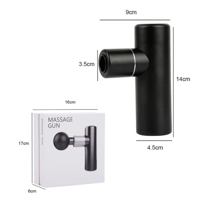 2021 новый стиль Вибрационный беспроводной бустер-пистолет мини-мышечный пистолет многочастотный массажный пистолет