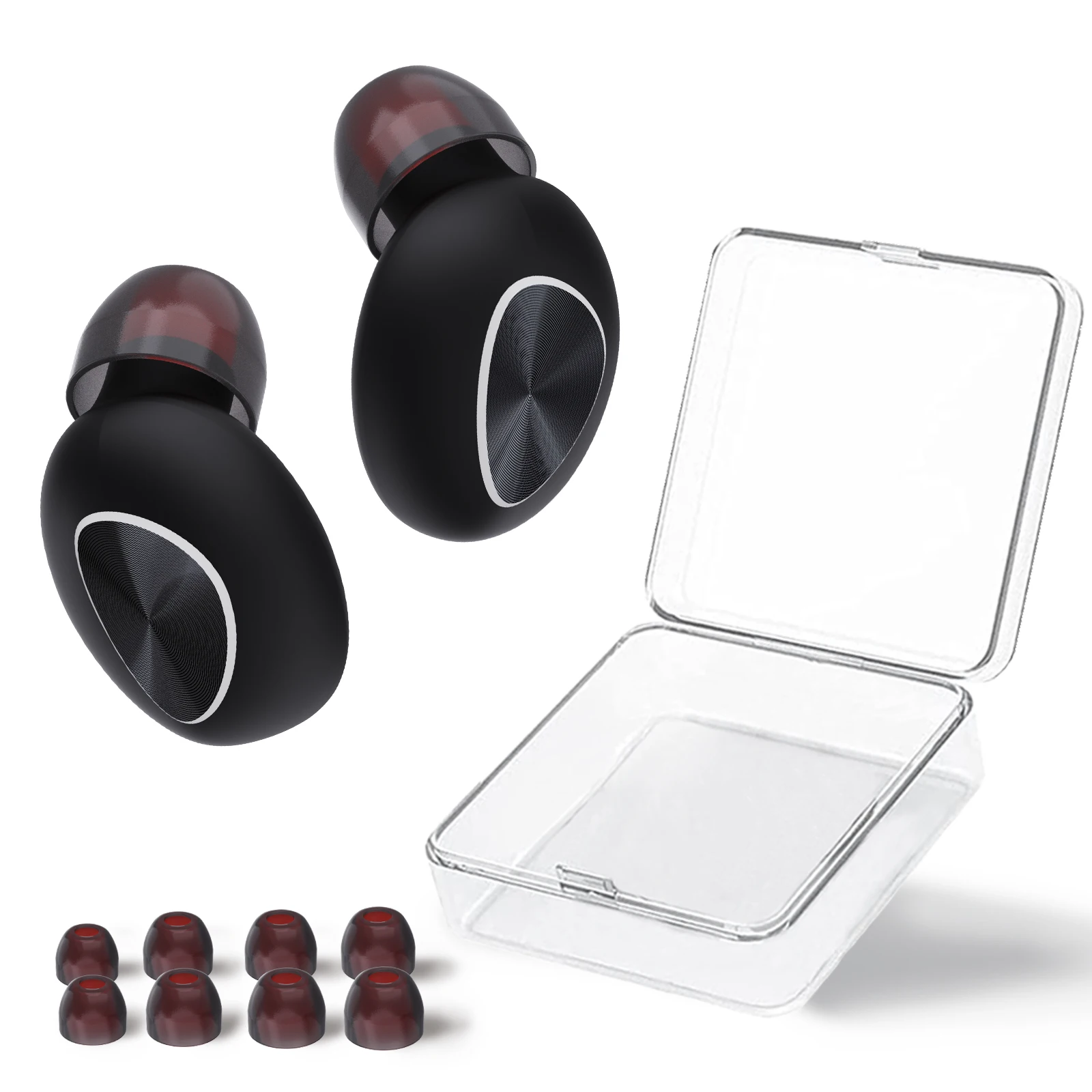 Wholesale Custom LOGO Ear plugs Sound Reducing Concert Adjustable Hearing Protection Silicone EarPlugs For Sleep