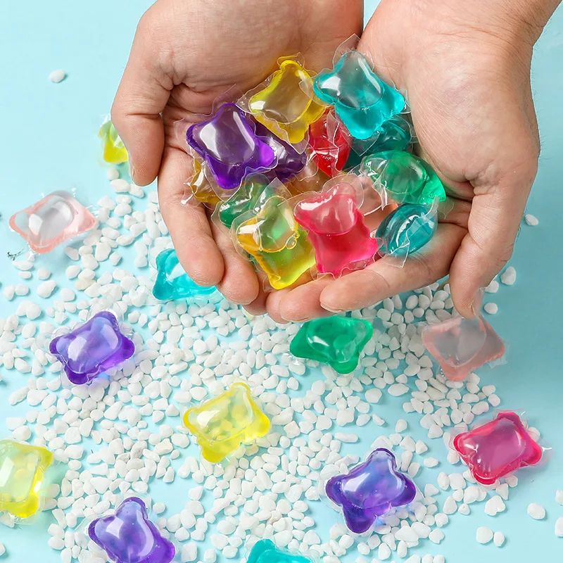 OEM ODM laundry detergent soap beads washing pods capsule manufacturer, 3 in 1 tough stain removal laundry gel ball pacs