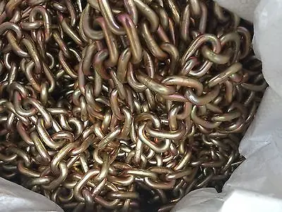 G80 chain  electroplated  zinc coated Grade80 welded alloy steel  lifting chain