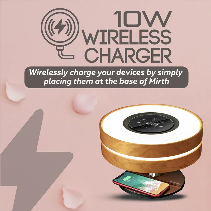 Music Desk Lamp Wireless Charging Smart Bluetooth Speaker Night Light Bedroom Bedside Decoration Lamp for smart home