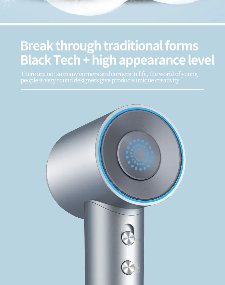 High speed Hair Dryer Haardroger Mini Hairdryer Air Household Haartrockner Travel Secador de pelo Anion Blow Dryer