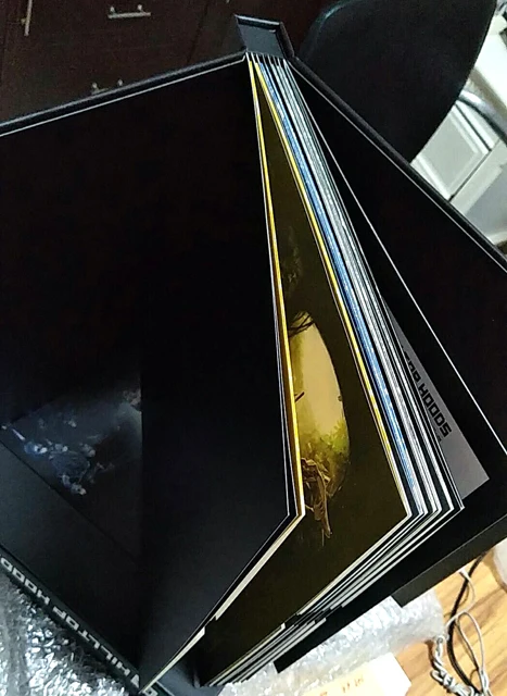 Vinyl record CD DVD multi-Album sleeve cardboard slipcase box with Lenticular packaging solution