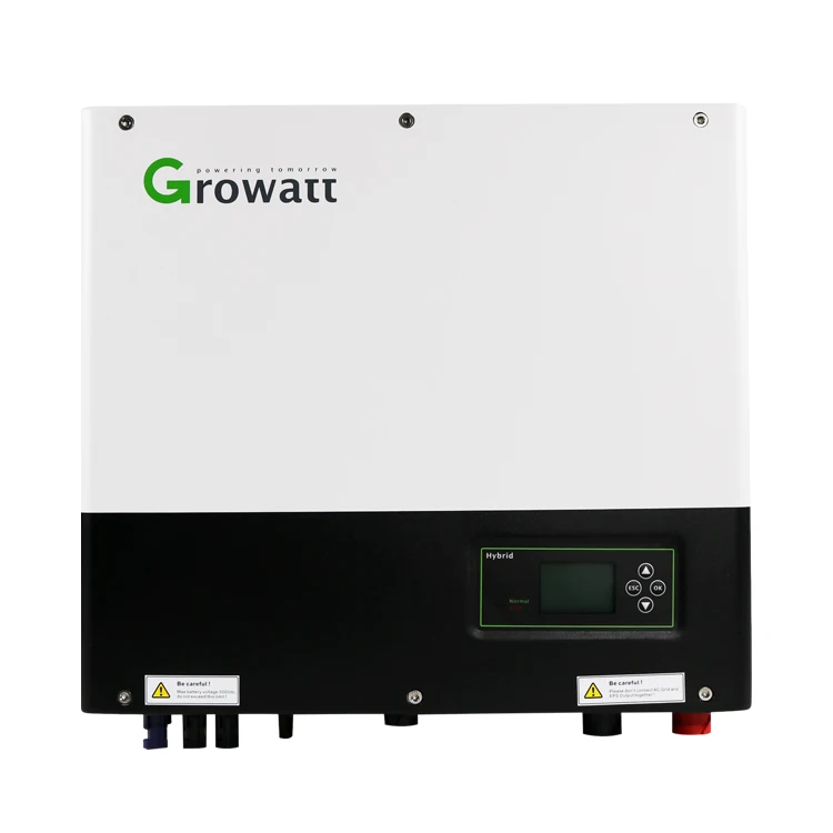 10kw Off-Grid Solar Inverter 110V Built-in 80A MPPT Solar Charge Controller Growatt Hybrid Inverter