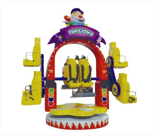 Fairground Attraction Rotating Ride Amusement Park Products Customized Products Happy Clown Ride For Sale game machine