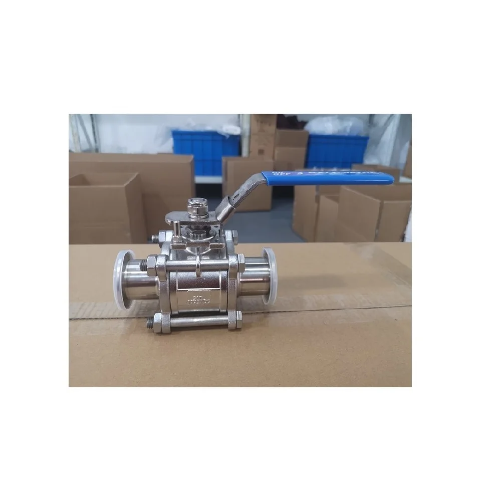 2021 Ball Valve Ss317 KF16-KF50 CNC Polish SUS304 UHV vacuum Ball Valve With Stainless Steel Handle