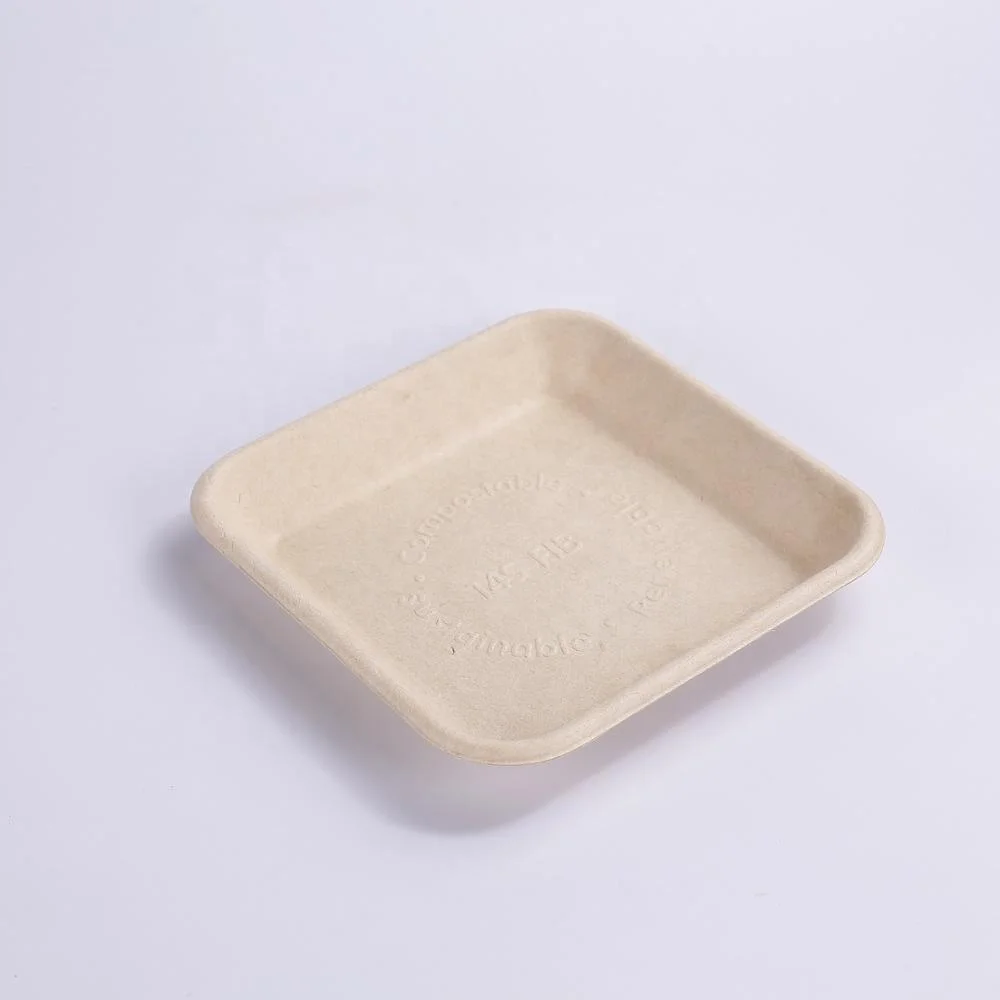 100% biodegradable 2D meat tray