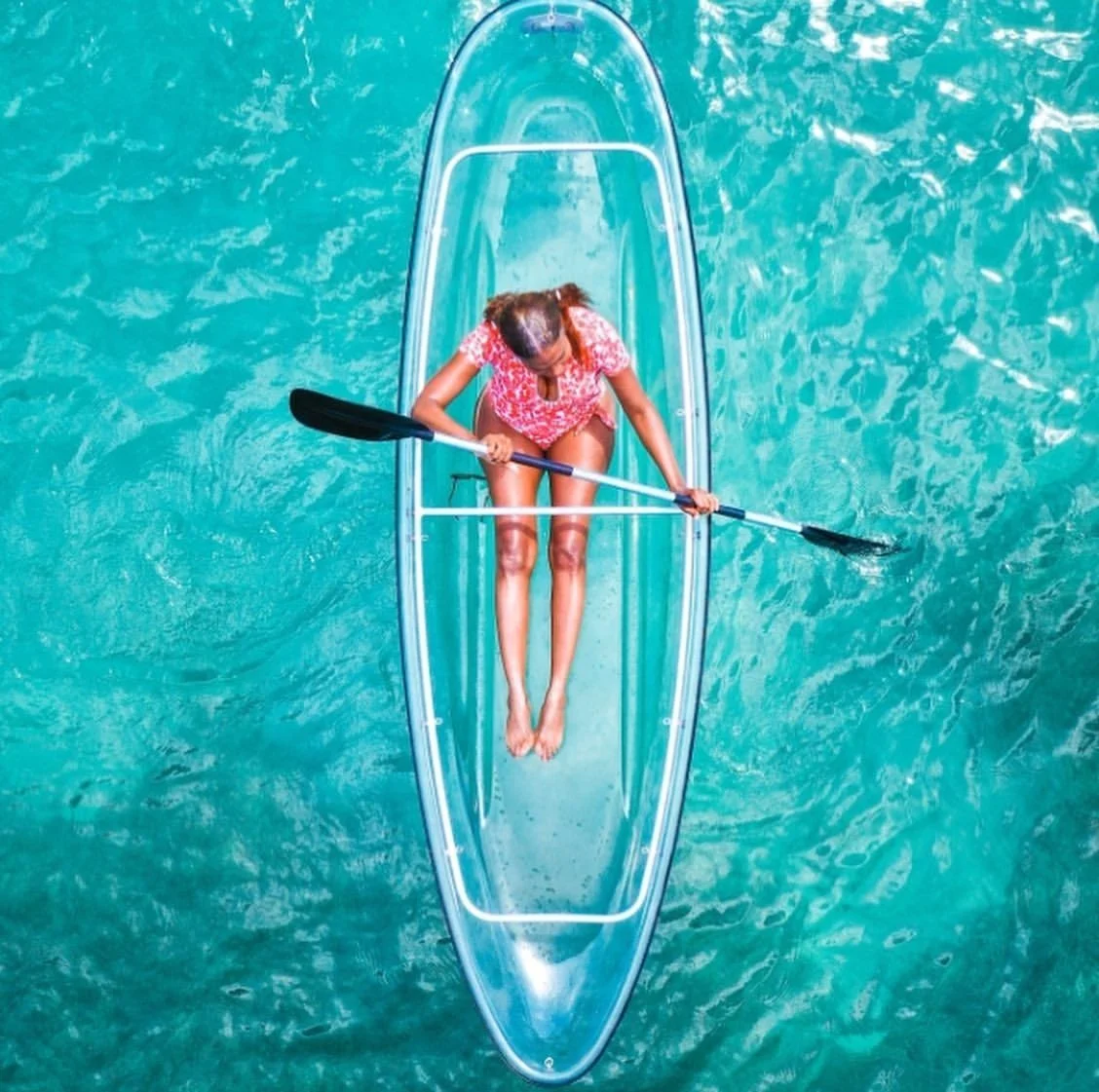 crystal clear kayak transparent canoe clear bottom kayak glass bottom canoe