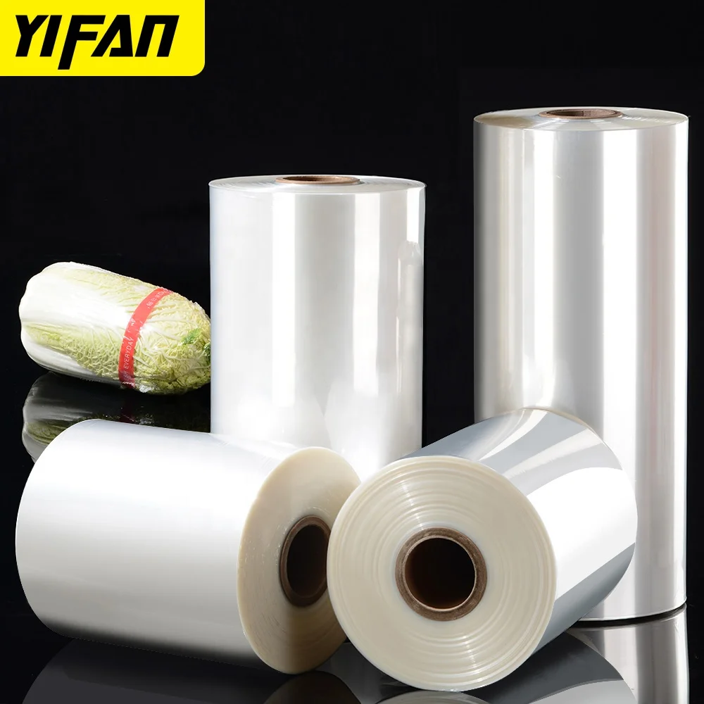 China Supplier Durable Shrink Wrap Film Polyolefin Shrink Wrap Film Anti-Fog Polyolefin Shrink Film