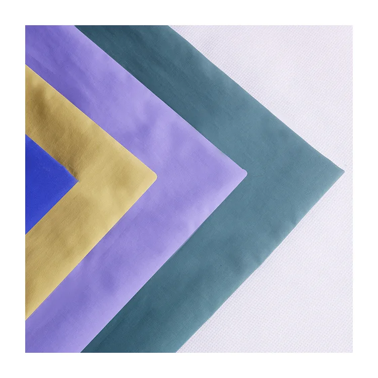 
2021 fashion 100% nylon waterproof tear resistance 228t nylon taslan fabric for Windbreaker or bags 