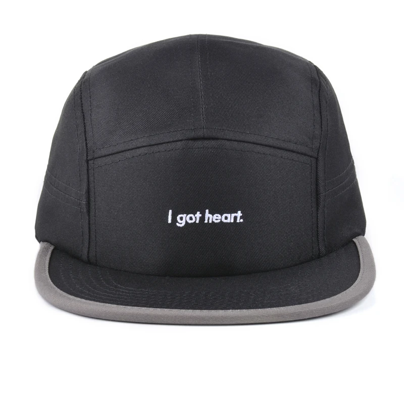 custom 5 panel 100% camper cap OEM ODM 3D embproderty custom logo European and American Style cap Travel cap