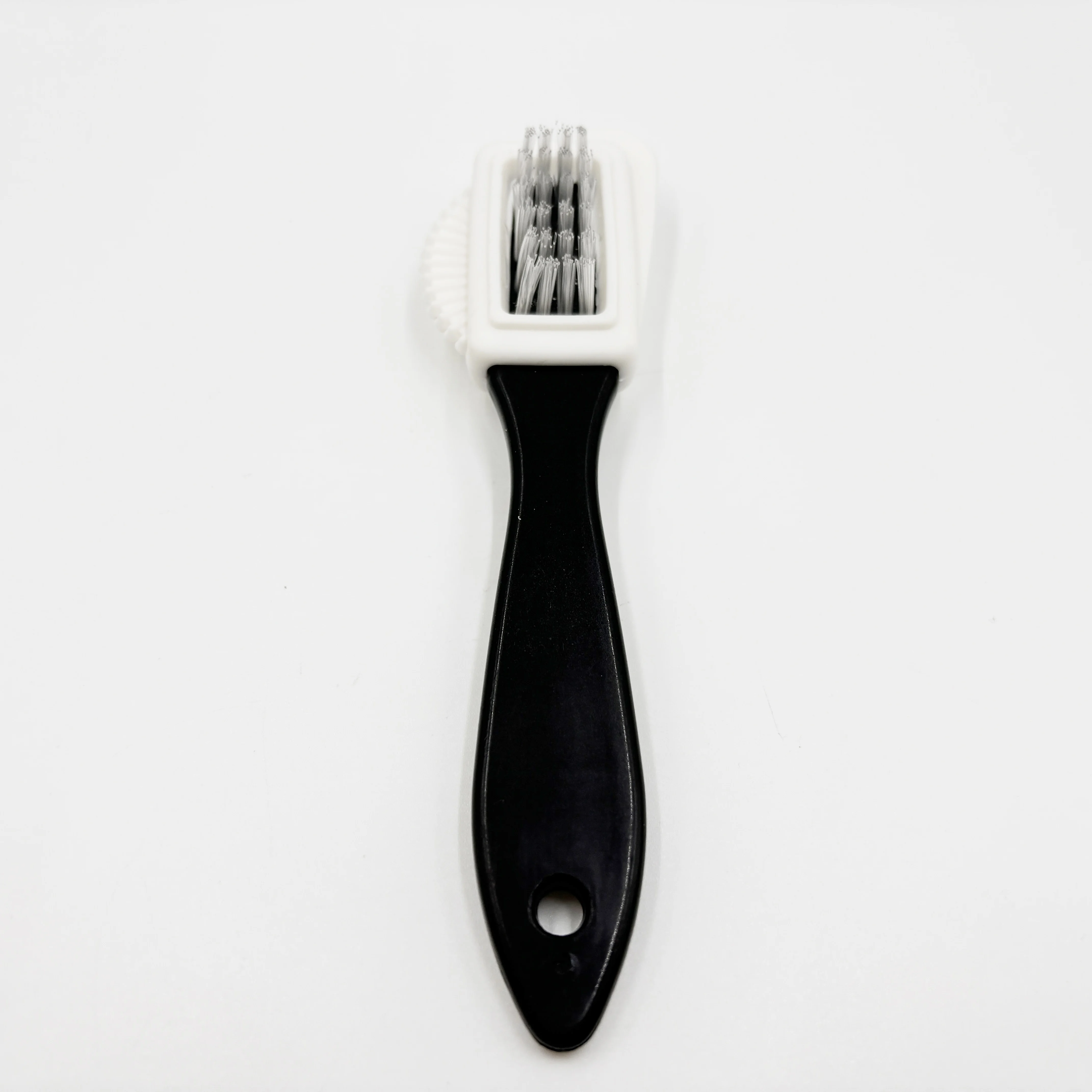 Factory Wholesale Custom Logo Three Sided Plastic Nubuck Suede Brush Sneaker Shoe Cleaner Brush