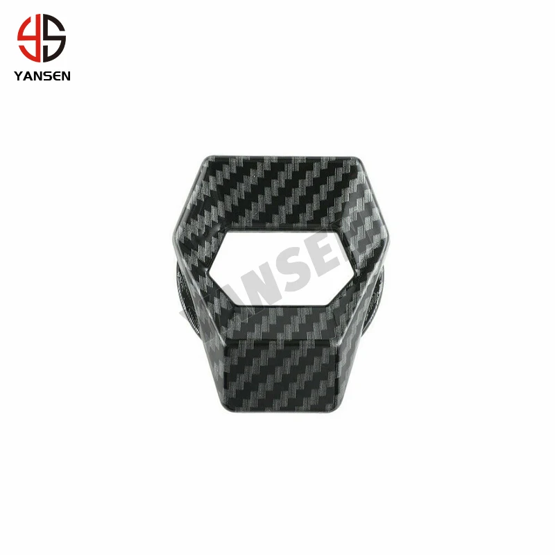 Carbon Fiber Engine Start Stop Push Button Ignition Decoration Trim Cover Zinc alloy