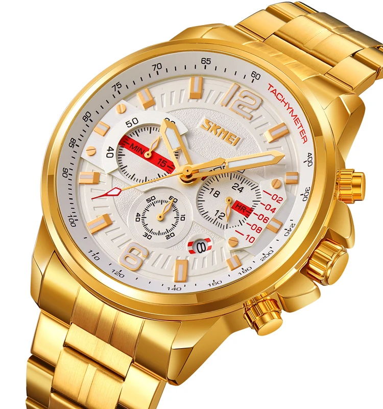 Luxury watches men top brand SKMEI 9332 simple quartz watches manufacturer wholesale men most expensive watches in China