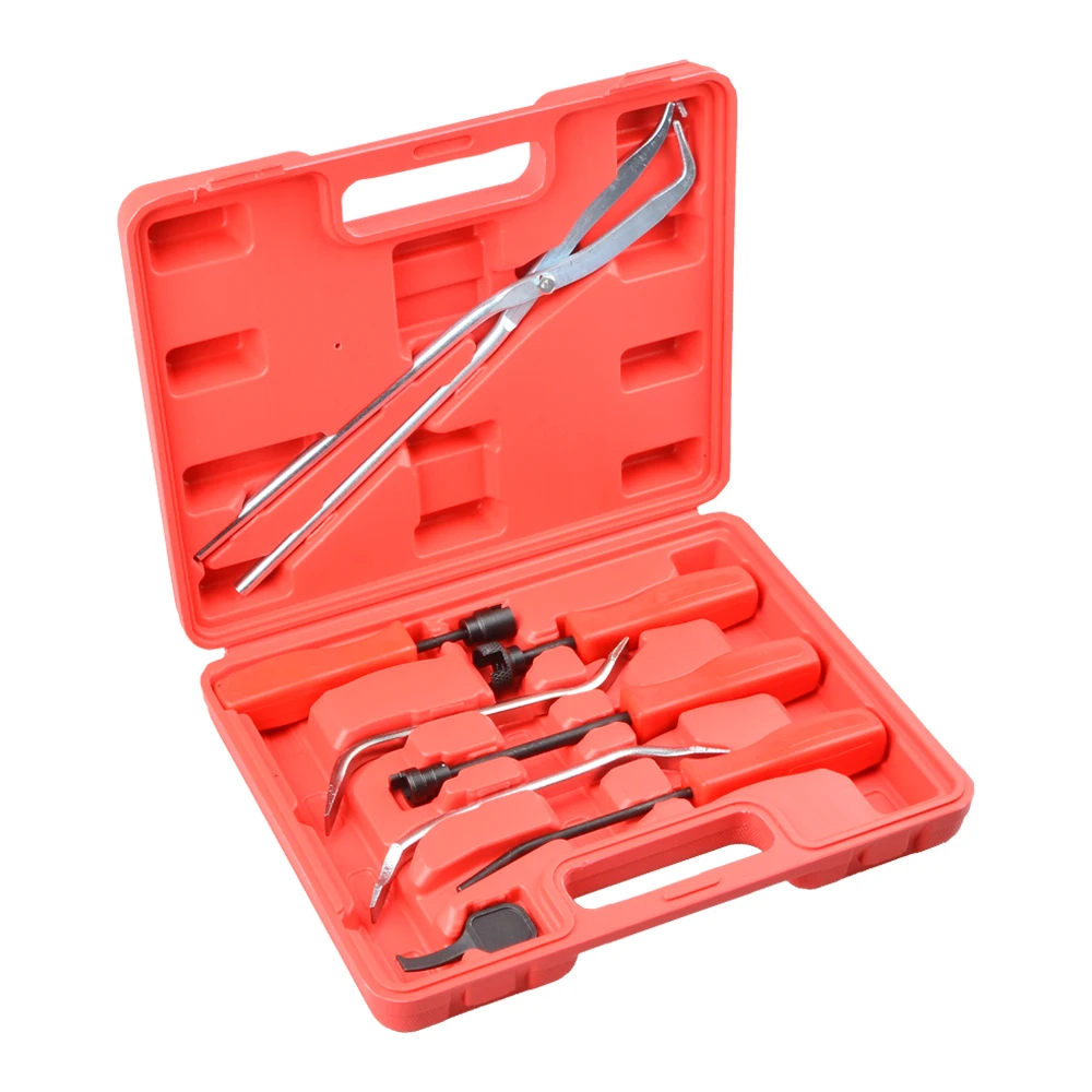 8 pcs Universal Drum Brake Service Tool Spring Installer and Remover Pliers Kit