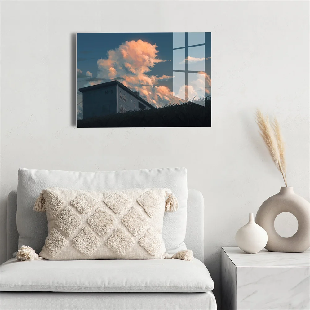 Small Quantity Wholesale Crystal Clear Modern Wall Art Painting Posters And Acrylic Prints Wall Art