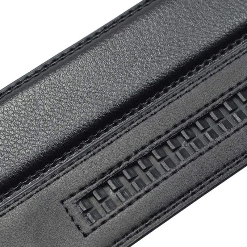 Male Automatic Buckles Vintage Jeans leather Mens Ratchet Slide Belts