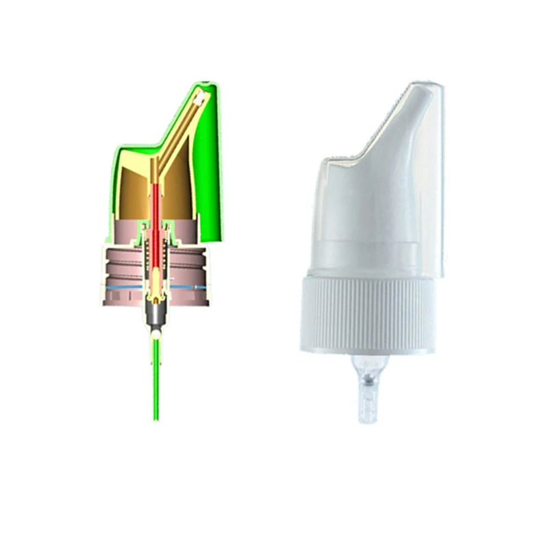 High Quality 30mm Plastic Medical Sprayer Cap Cover Nasal Spray Pump