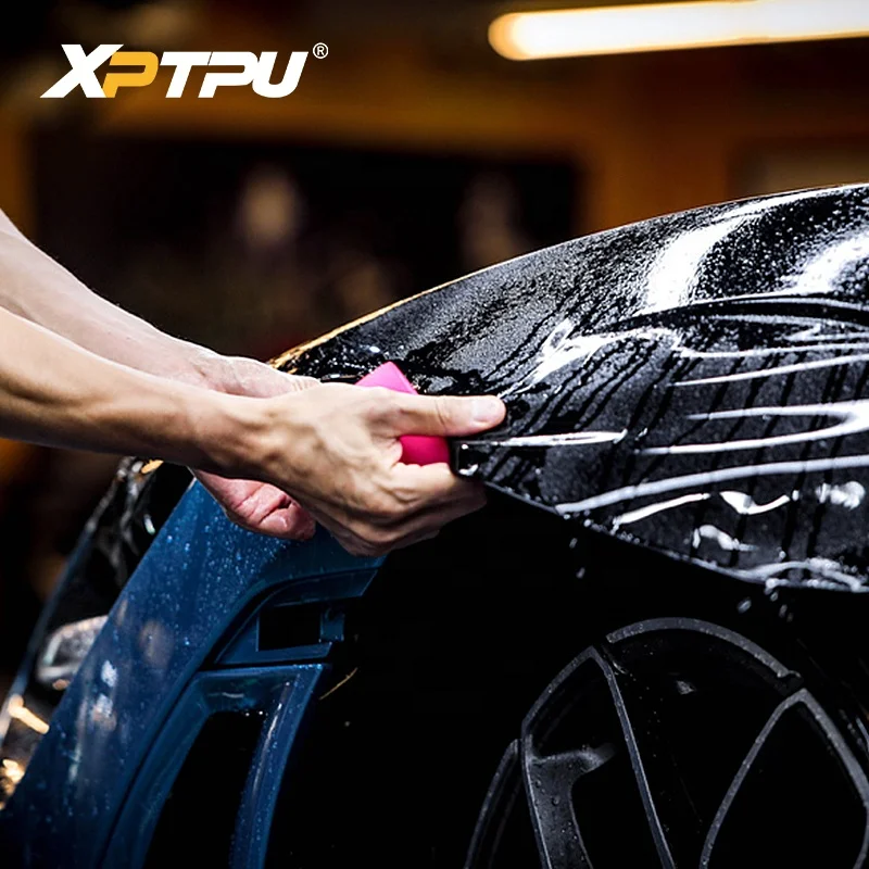 Premium Black Car TPU TPH  Paint Protection Film PPF LLumar 6.5mil 7mil 7.5mil Anti-yellowing xpel ppf film