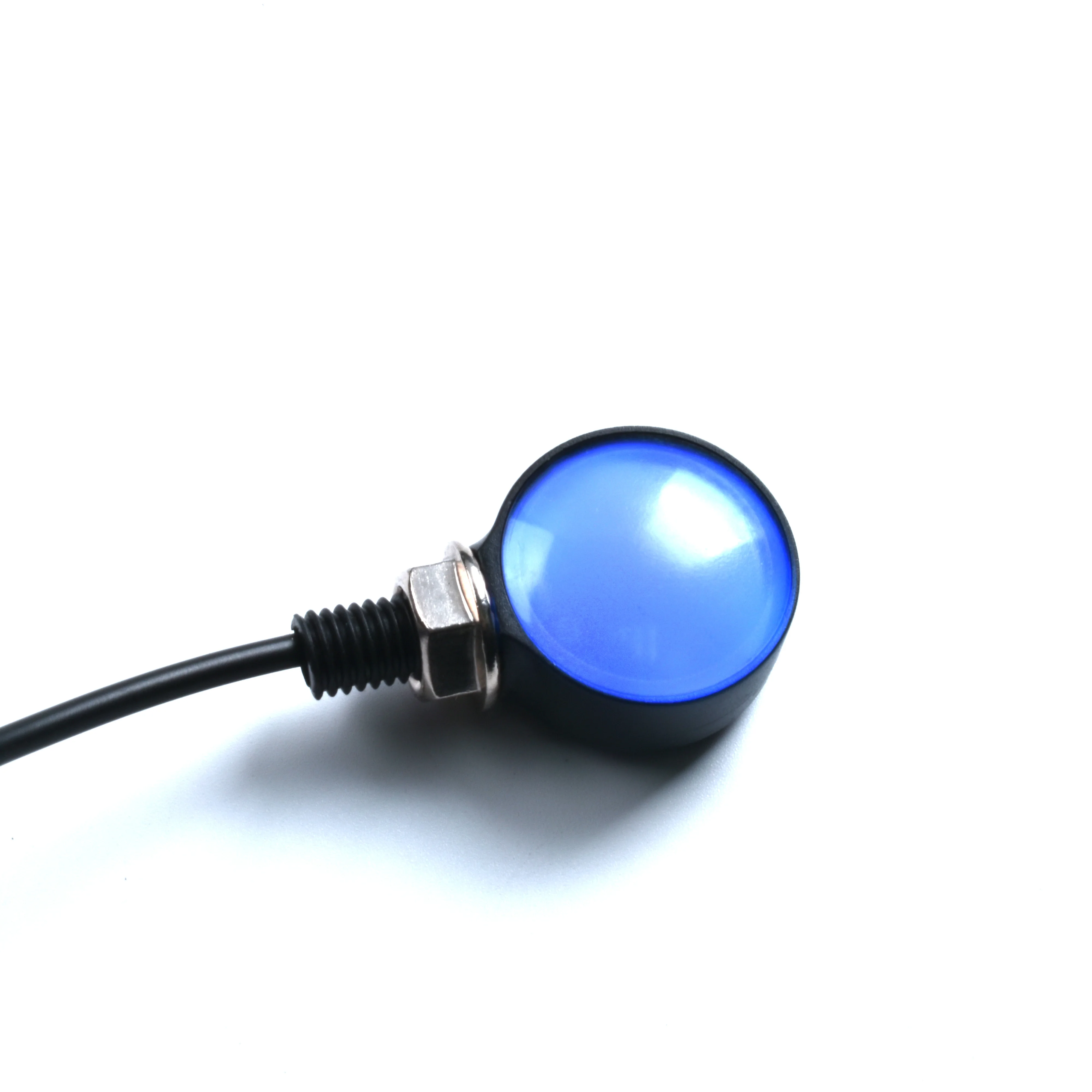 Universal DC 12v Motor Cycle Indicator Running Signals Side Light Flashing Motorcycle Turning Circular Light Scooter Led Lights