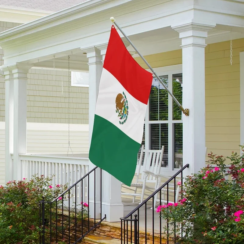 Custom Print Polyester Mexican Flag Honduras El salvador Nicaragua Mexico Flag Banner Custom Size Car Garden Country Flag