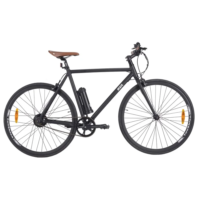 250W pedal assist light weight single speed road ebike