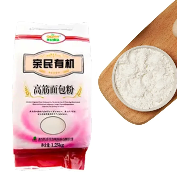 All Purpose Premium Organic Wheat Flour China Supplier Export White Wheat Flour For Baking Bread