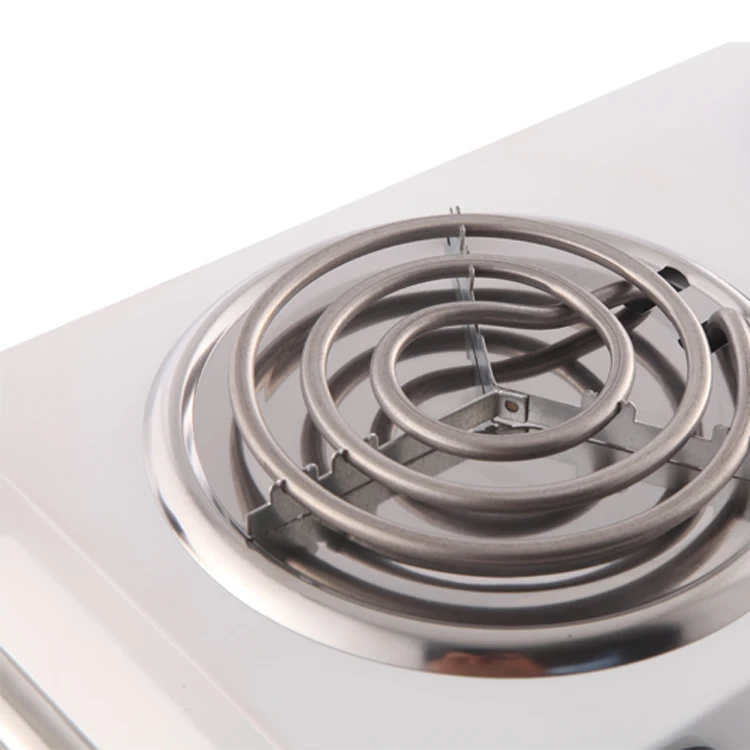 Tyler Hot Selling Double burner covers cast iron electric stove cooking hot plate cook with Handle