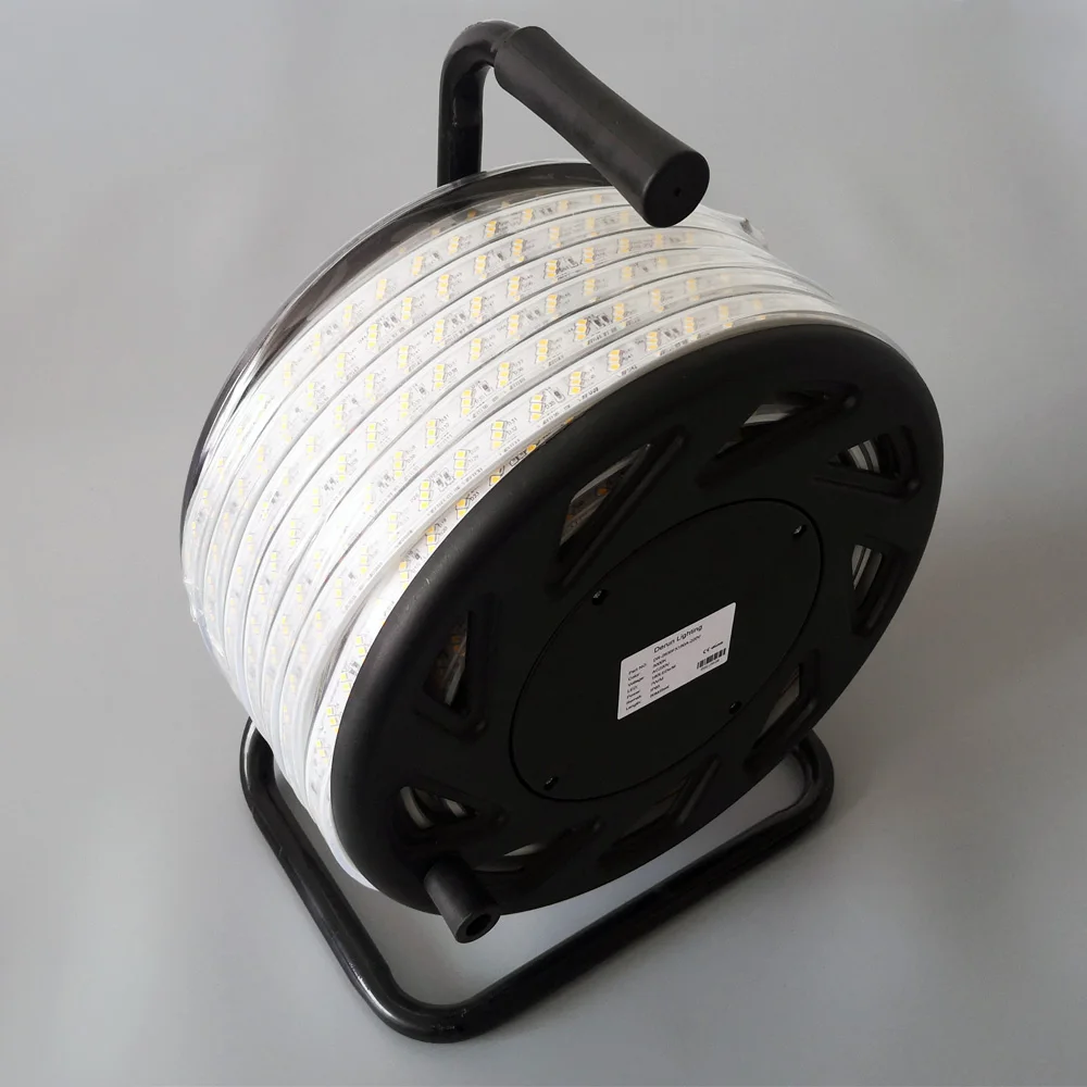 Wholesale High Voltage Outdoor Flexible 2835 Smd 50M Waterproof Led Strip Light 220V