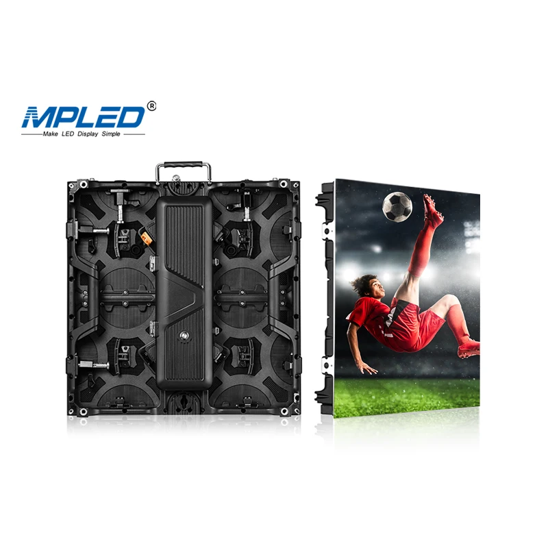 MPLED LED display die cast aluminum cabinet P2.6 P2.97 P3.91 P4.81 rental stage panel p3 outdoor floor standing led screen
