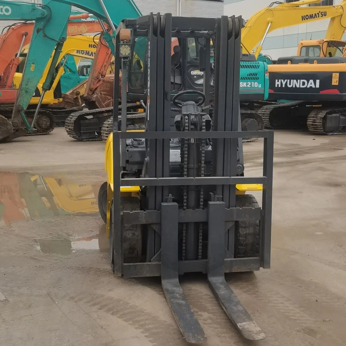 komatsu30 original Japan brand forklift Used Japanese forklift 3ton warehouse pallet lifting truck used forklift good price