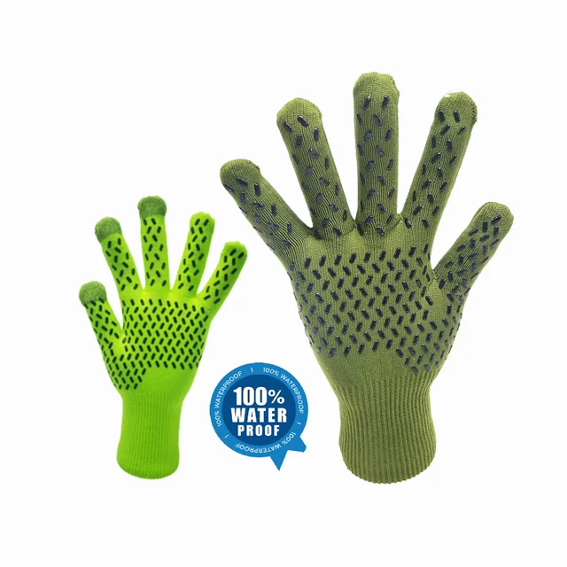 promotional durable waterproof gloves for cycling firm grip waterproof riding gloves black waterproof gloves for motorcycle