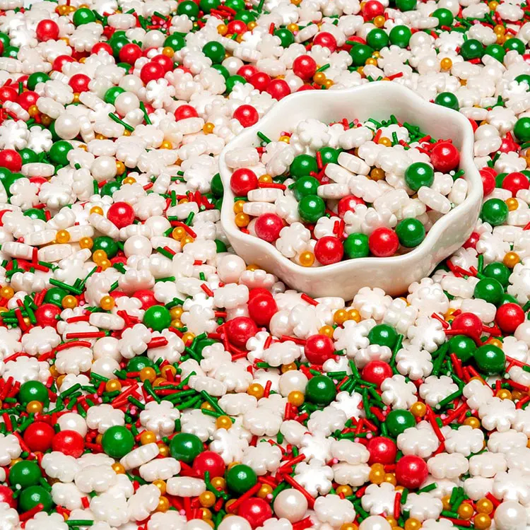 Superior Quality New Type rainbow sanding sugar Sprinkles Cake Decorations