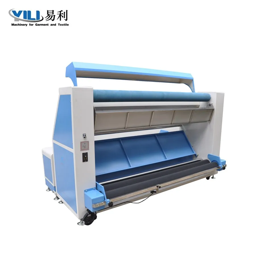 Knitted and woven fabric inspection machine manufacturer in garment factory
