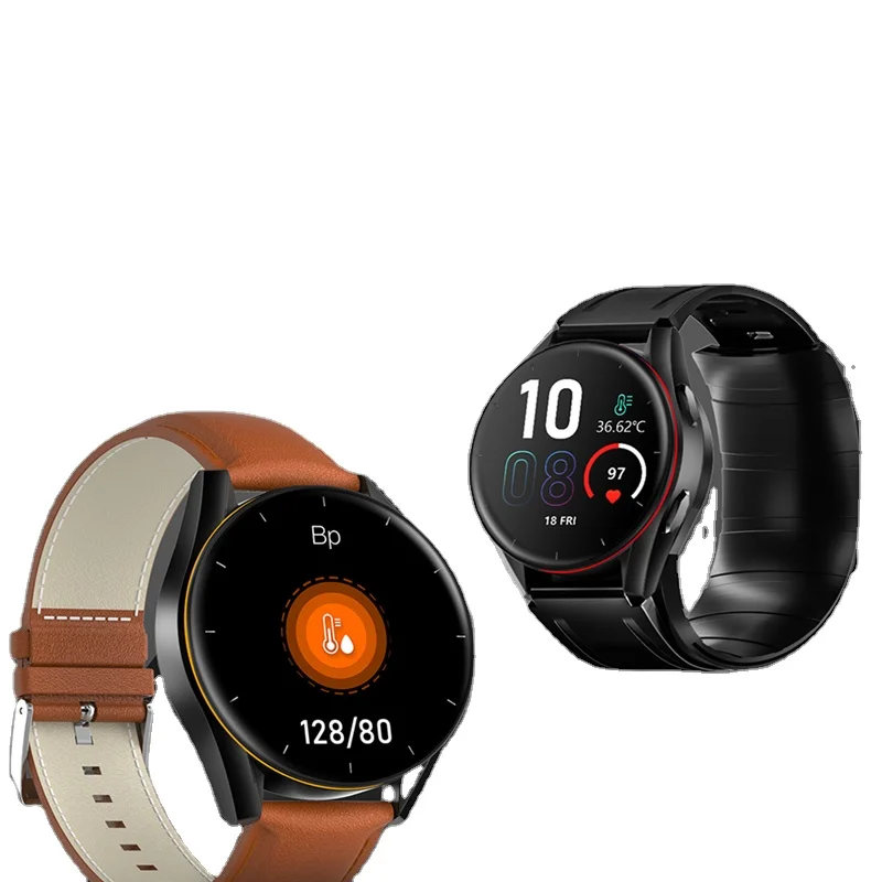 HG01 Blood Pressure Health ECG Smart Watch with Fitness Activity Tracker and Sleep Monitor SOS for Women Men