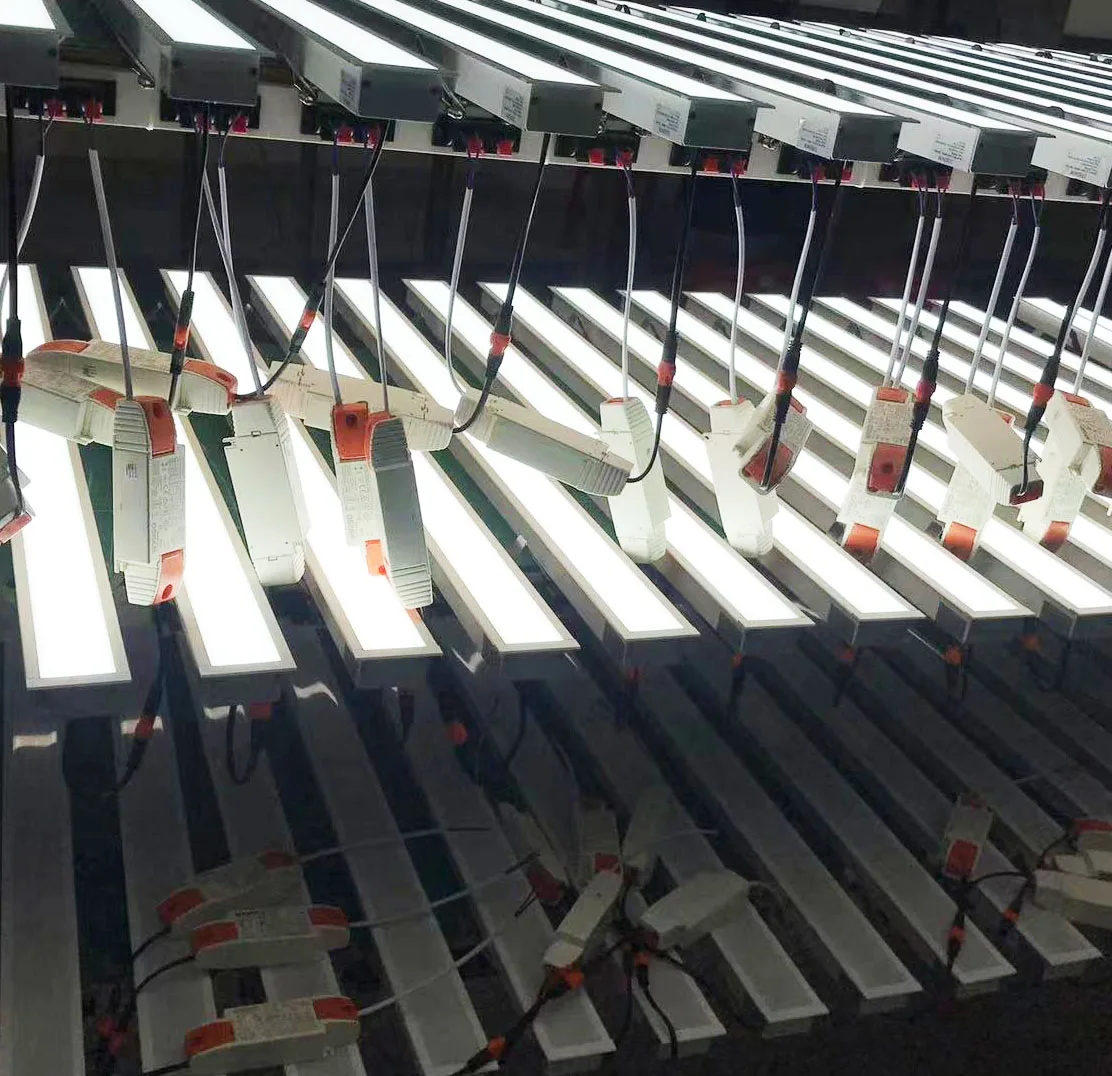 120cm surface mounted LED line light bar creative linear long strip office corridor lamp ceiling & hanging line lamp