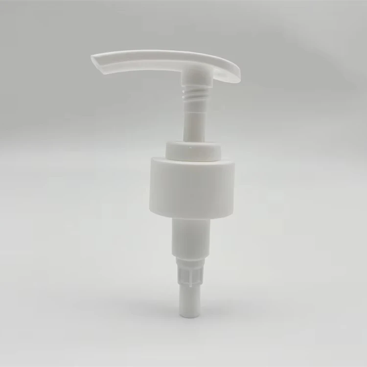White plastic screw lotion pump 28/410
