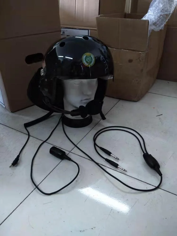 
ZY Good Quality Custom Made Customized Pilot Helmet with Intercommunication 
