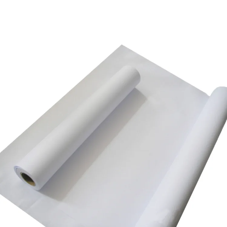 China factory direct sales 880mm*50m/914mm*50m 60/70/80gsm White CAD plotter paper