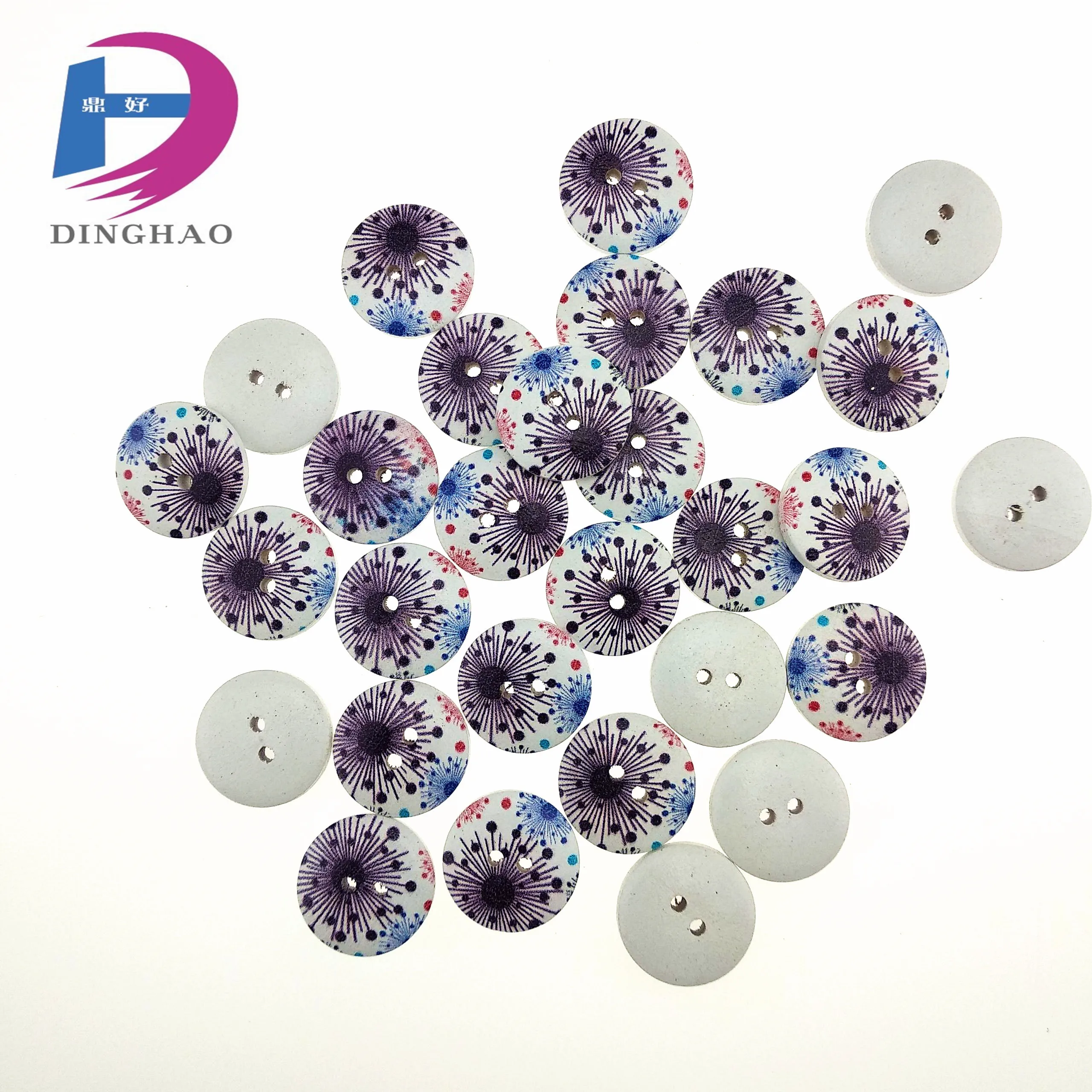 10mm 1cm round four hole wooded mini button for shirt