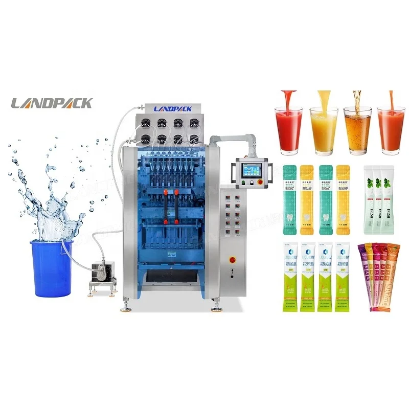 Landpack LD-560L For Shampoo Honey Small Stick Sachet Packaging Packing Machines Machine